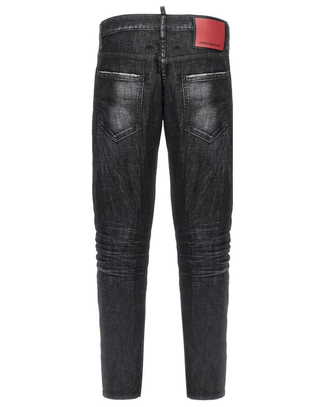 DSquared² Gray 'Sexy Twist' Jeans for men