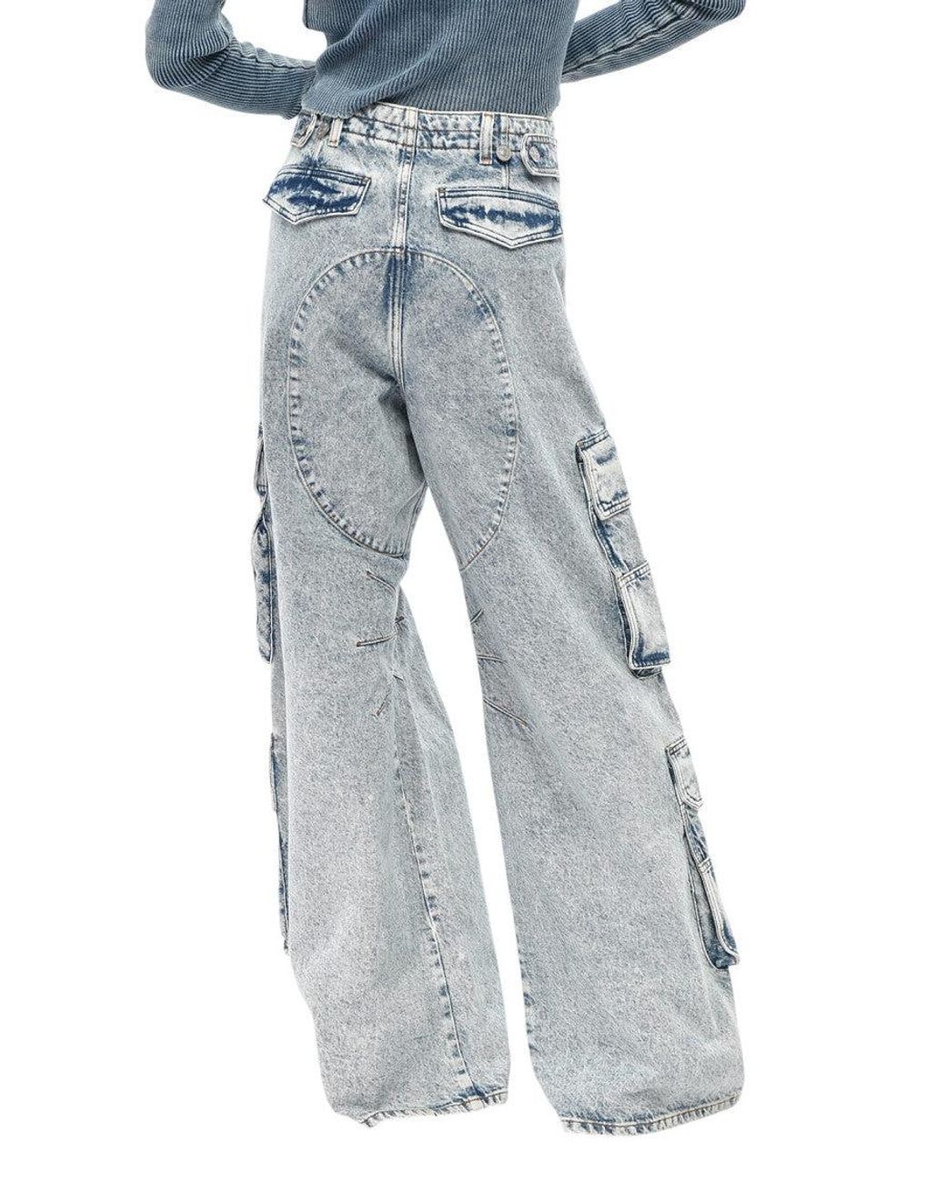 DIESEL Blue Light Low Rise Jeans