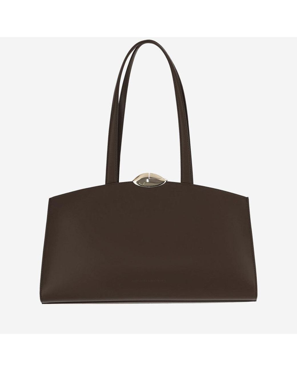 Benedetta Bruzziches Brown Dark Leather Tote