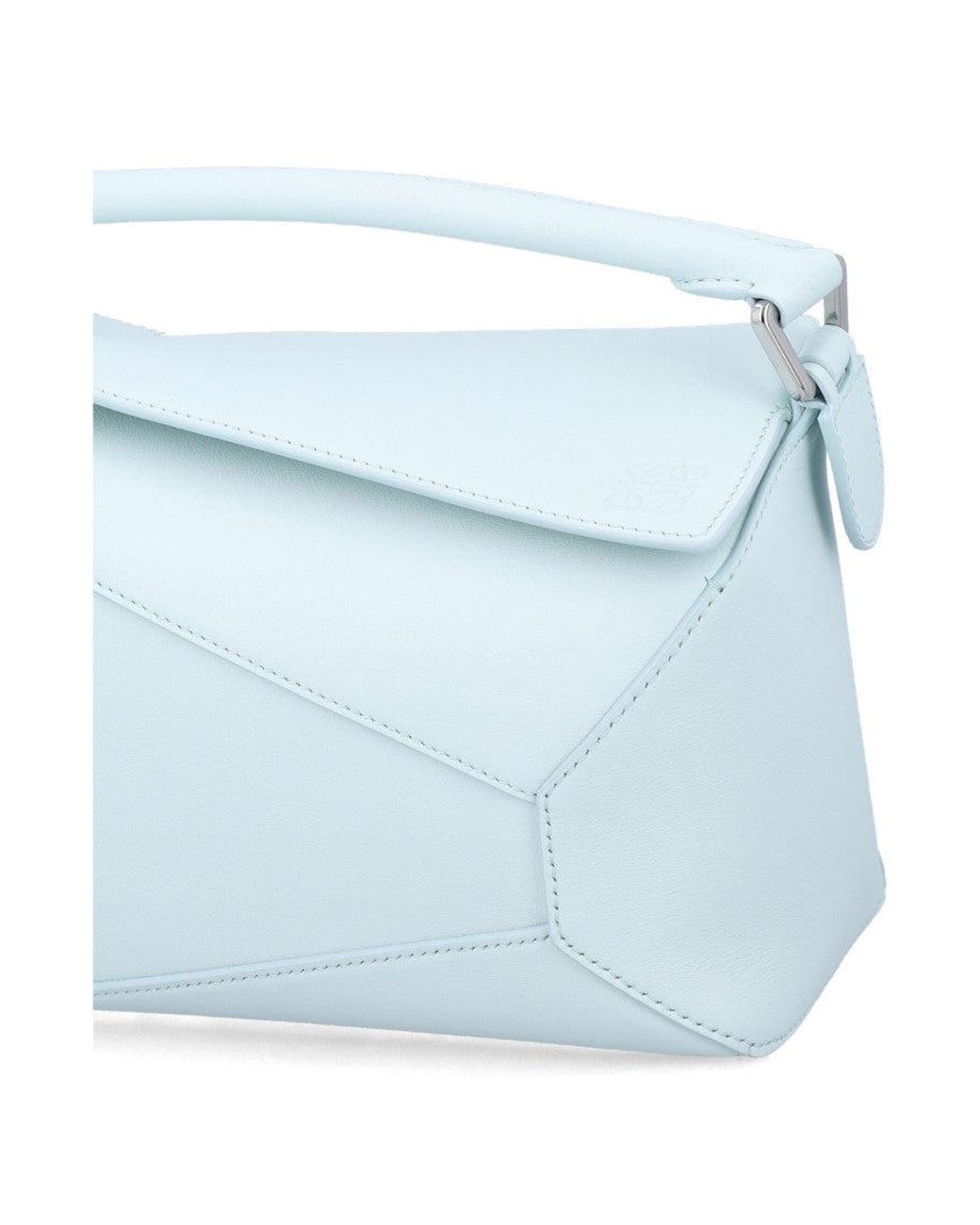 Loewe Blue Light Puzzle Edge Small Shoulder Bag