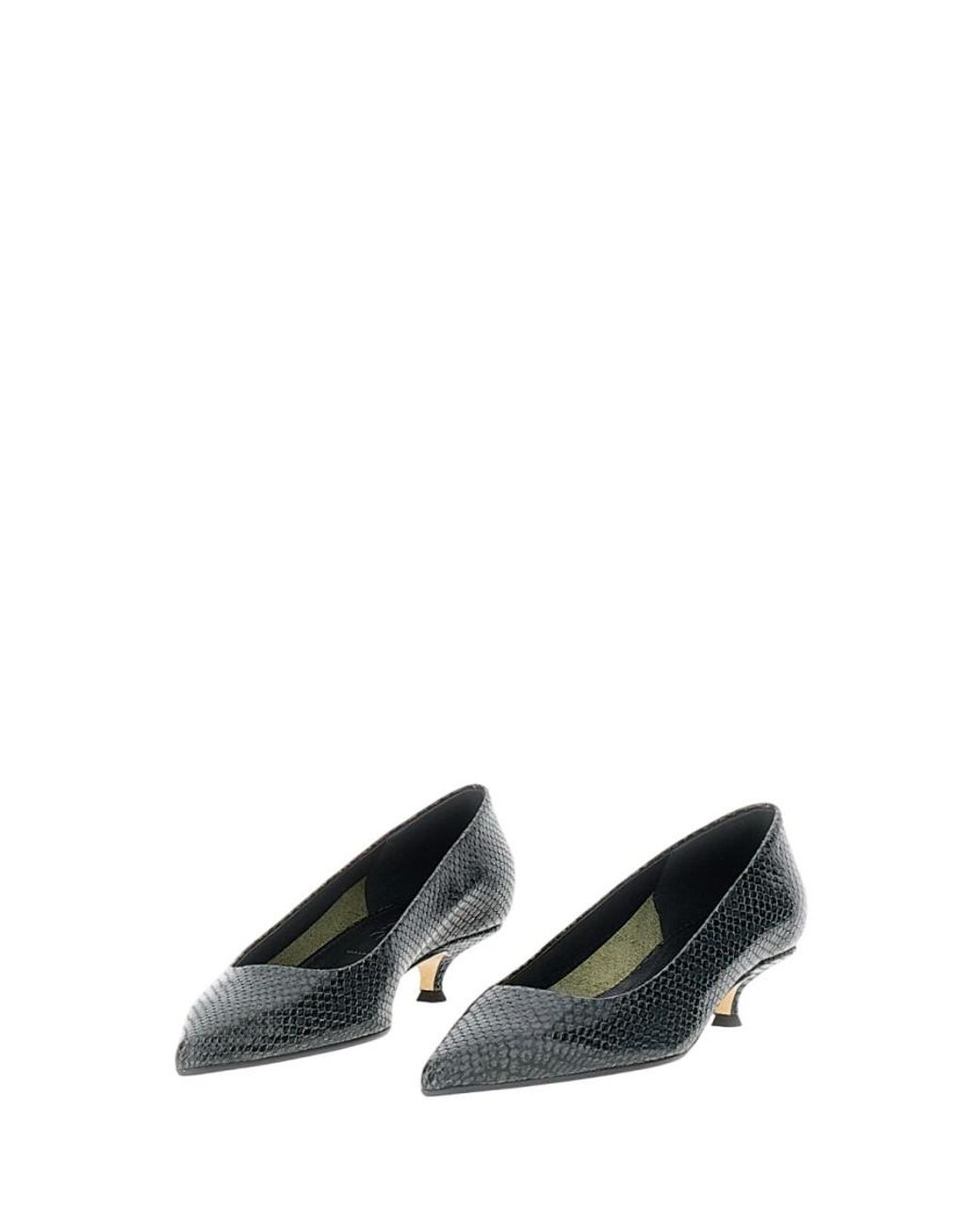Aeyde Black Slip-On Pumps