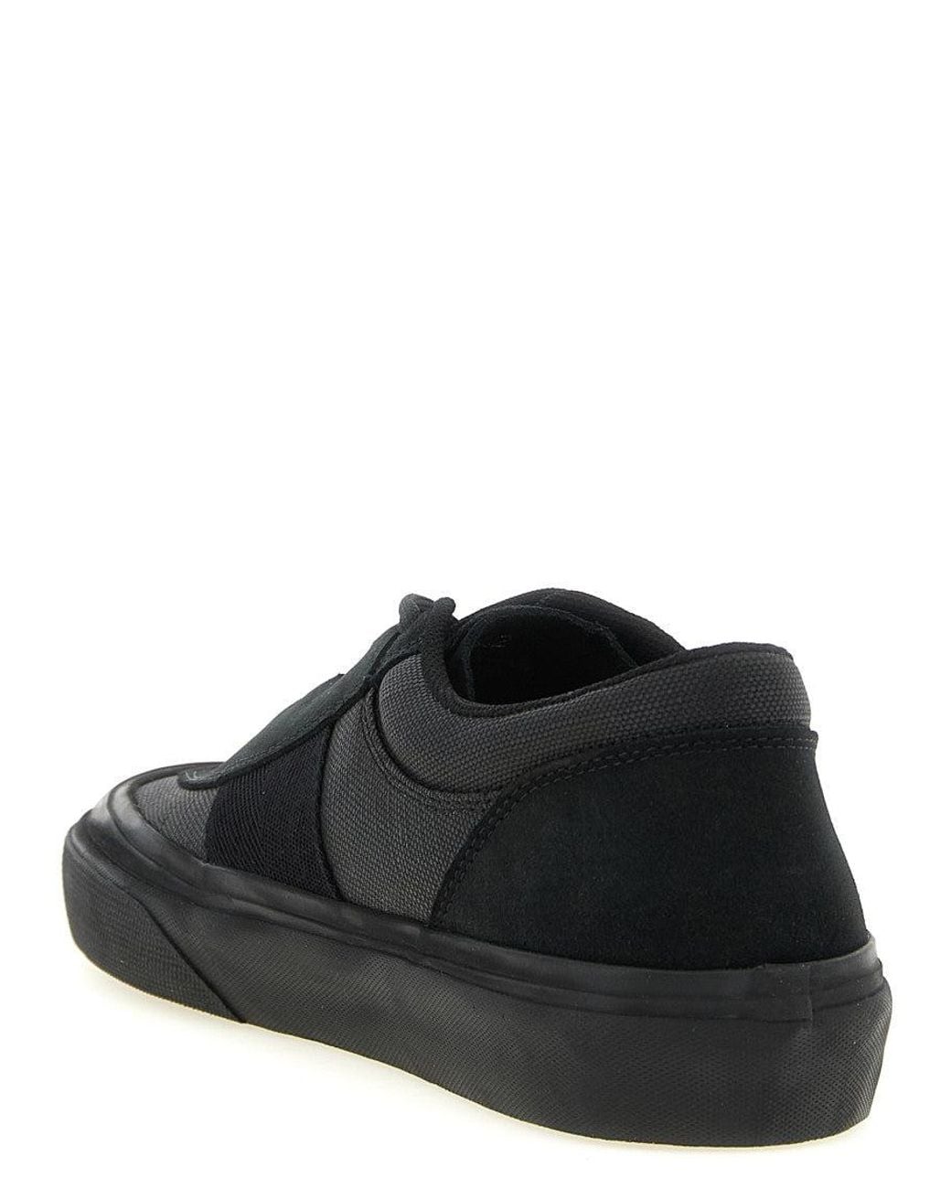 Stone Island Black Lace-Up Sneakers for men