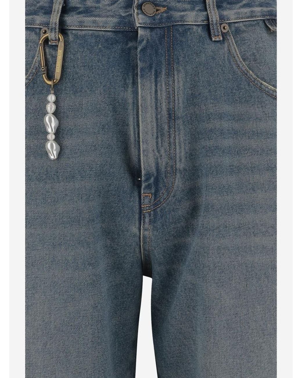 DARKPARK Blue John Cotton Denim Jeans for men