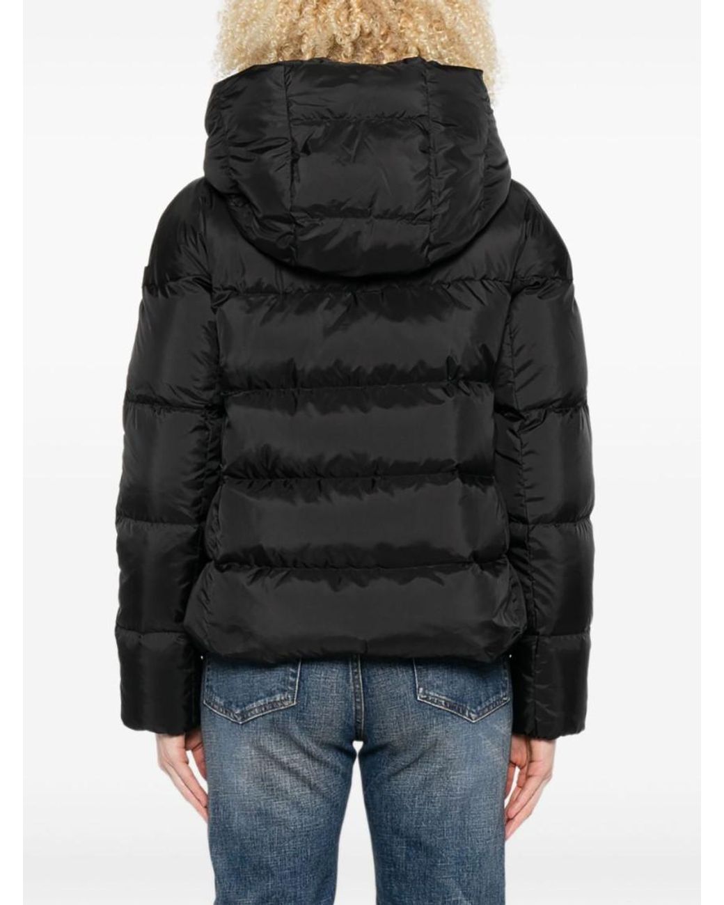 Peuterey Black Short Down Jacket 'Tucano'