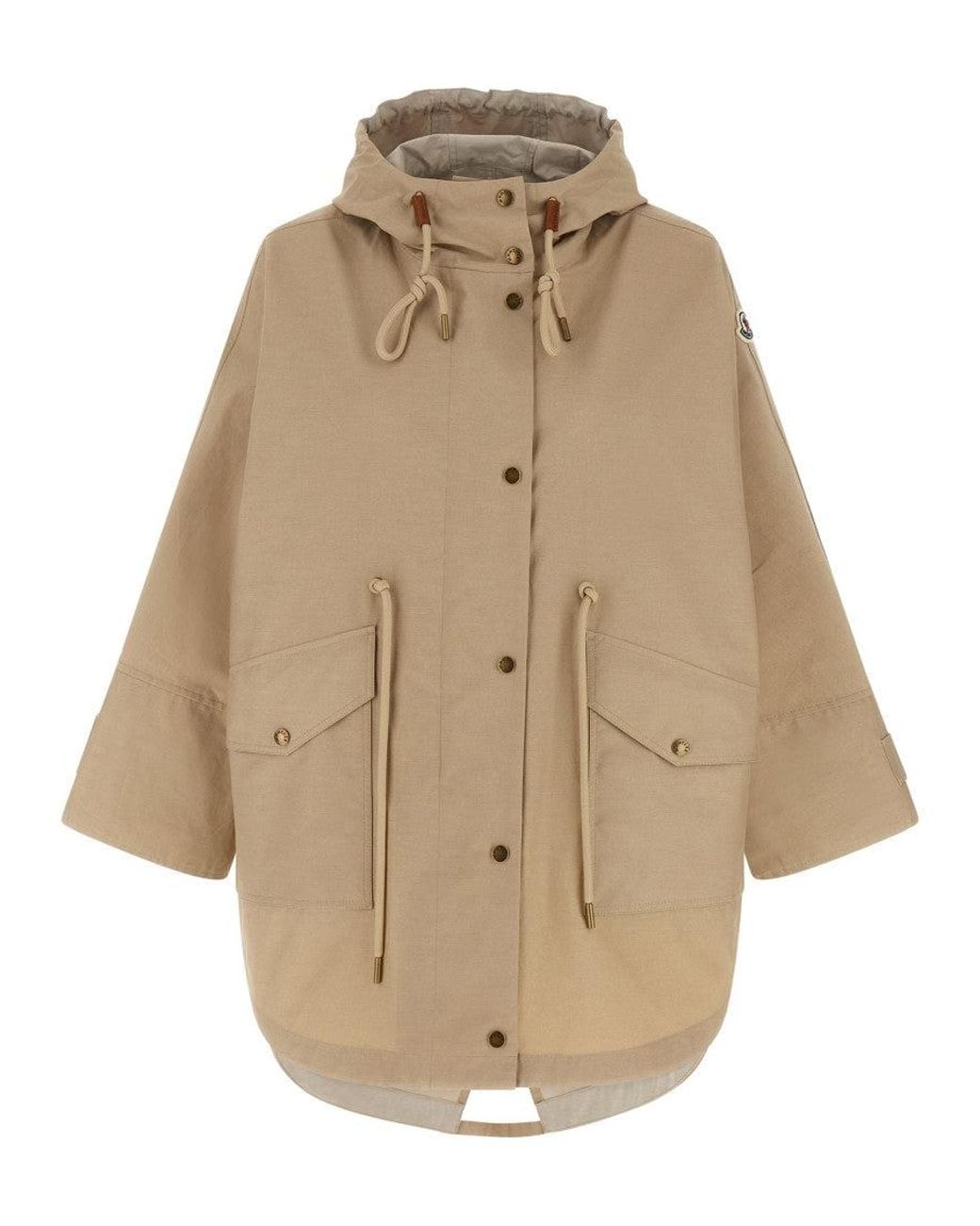 Moncler Natural Solid Hood Jacket