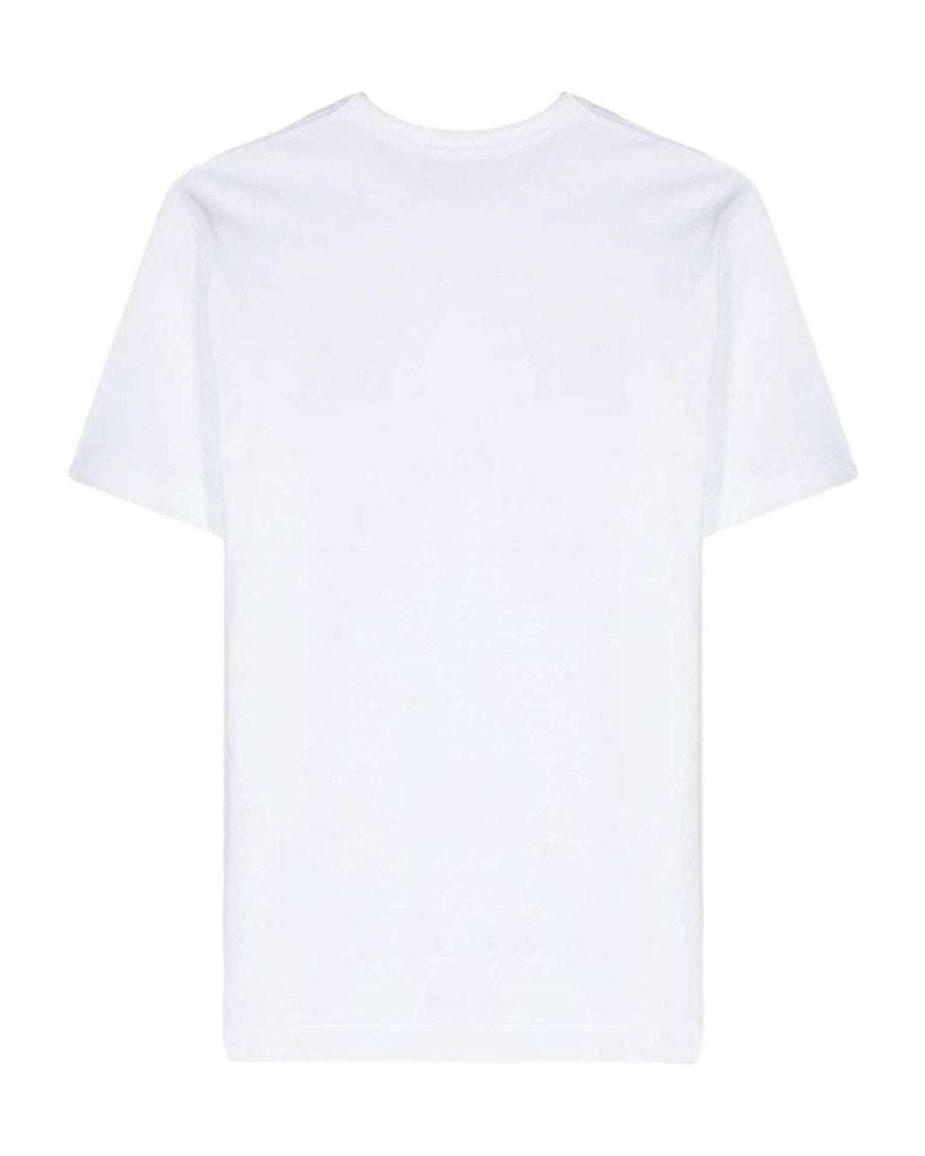 COMME DES GARÇONS PLAY White Classic Heart T-Shirt