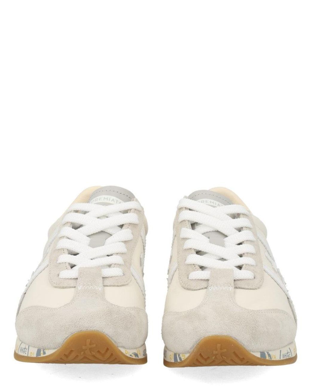 Premiata White Logo Jackyx-25D Sneakers