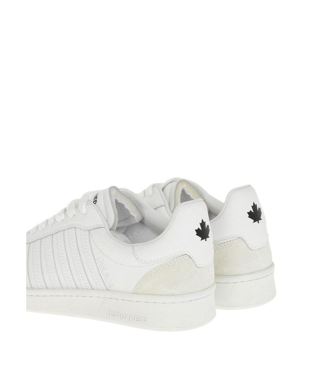 DSquared² White Boxer Sneakers