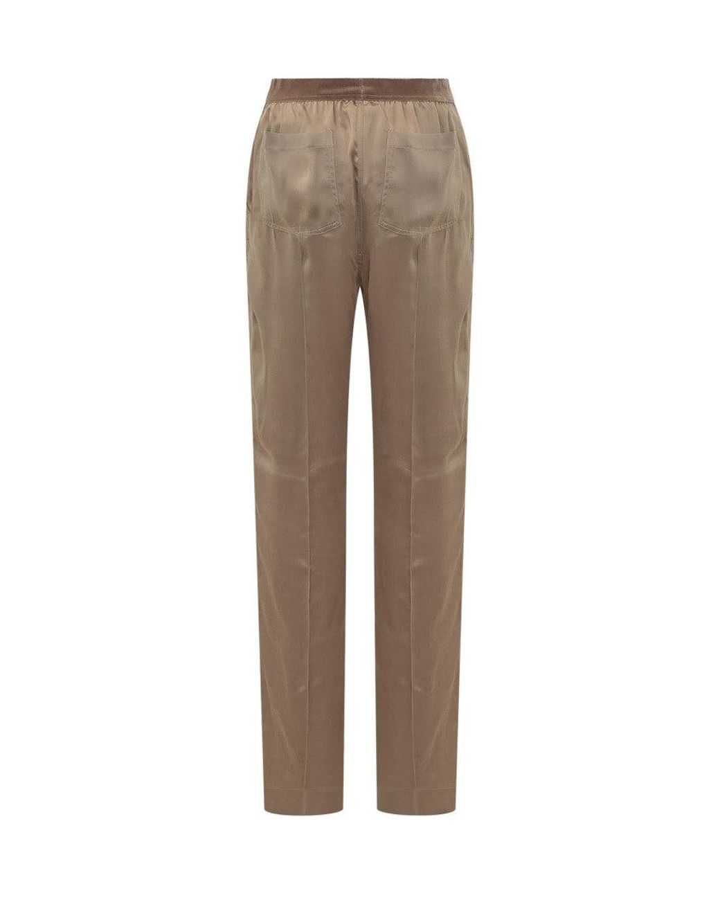 Tom Ford Natural Silk Satin Pajama Pants