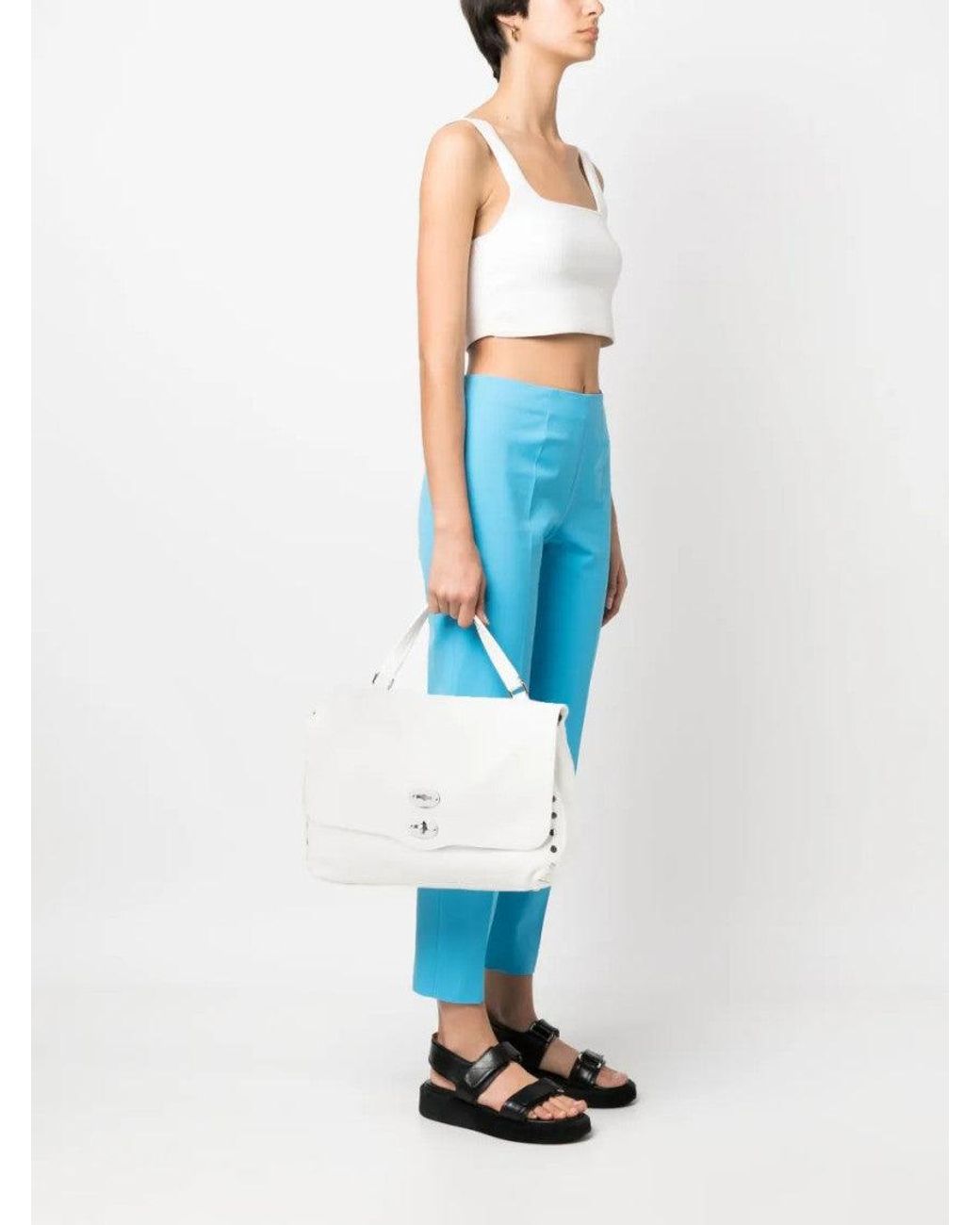 Zanellato White Postina Satchel