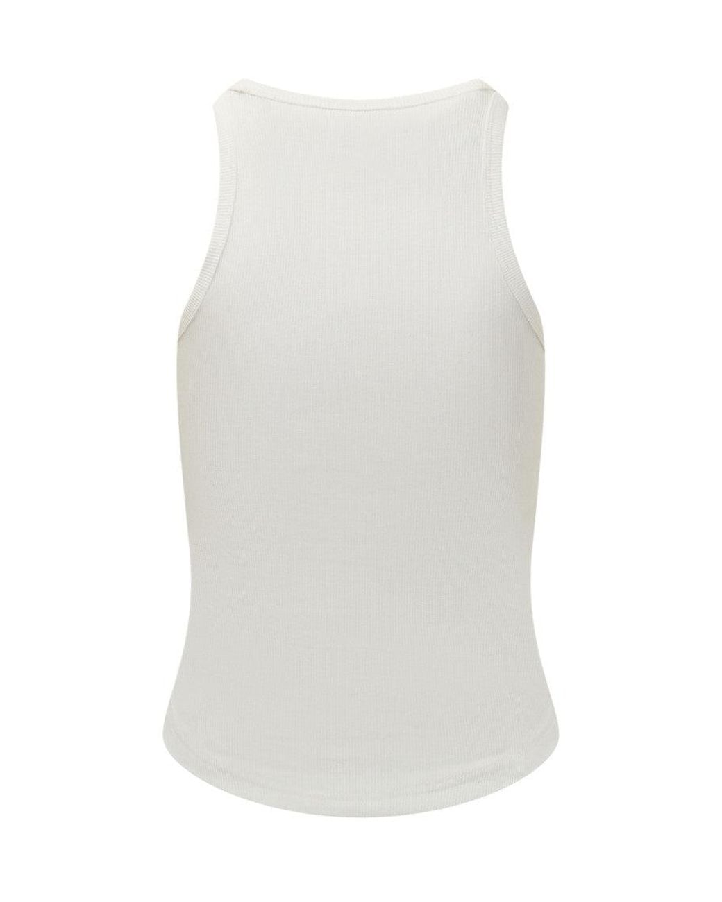 Courreges White Essential Top