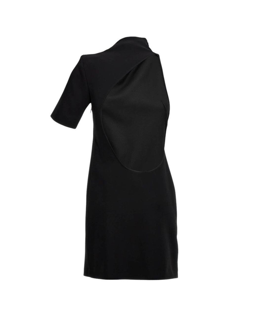 Sportmax Black Turtle Neck Mini Dress