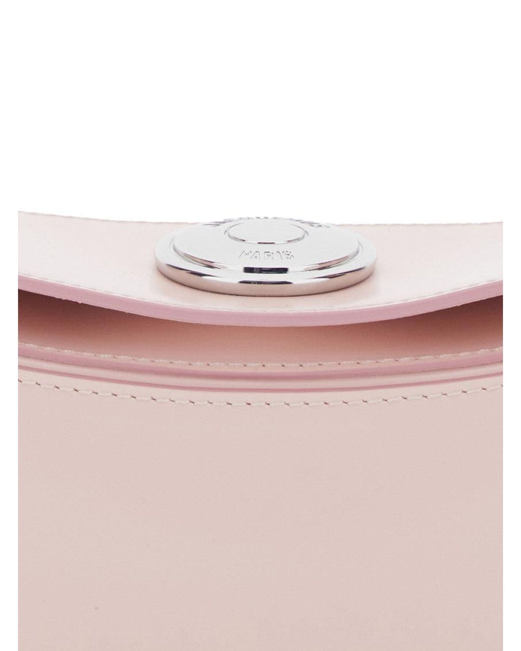 Jacquemus Pink Pale Ovalo Clutch