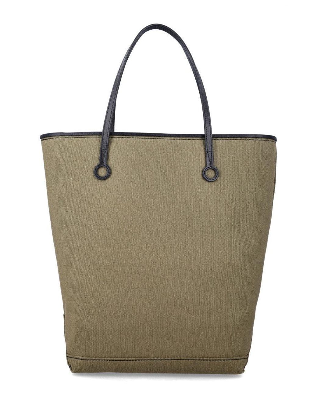 J.W. Anderson Green Khaki Anchor Large Tote