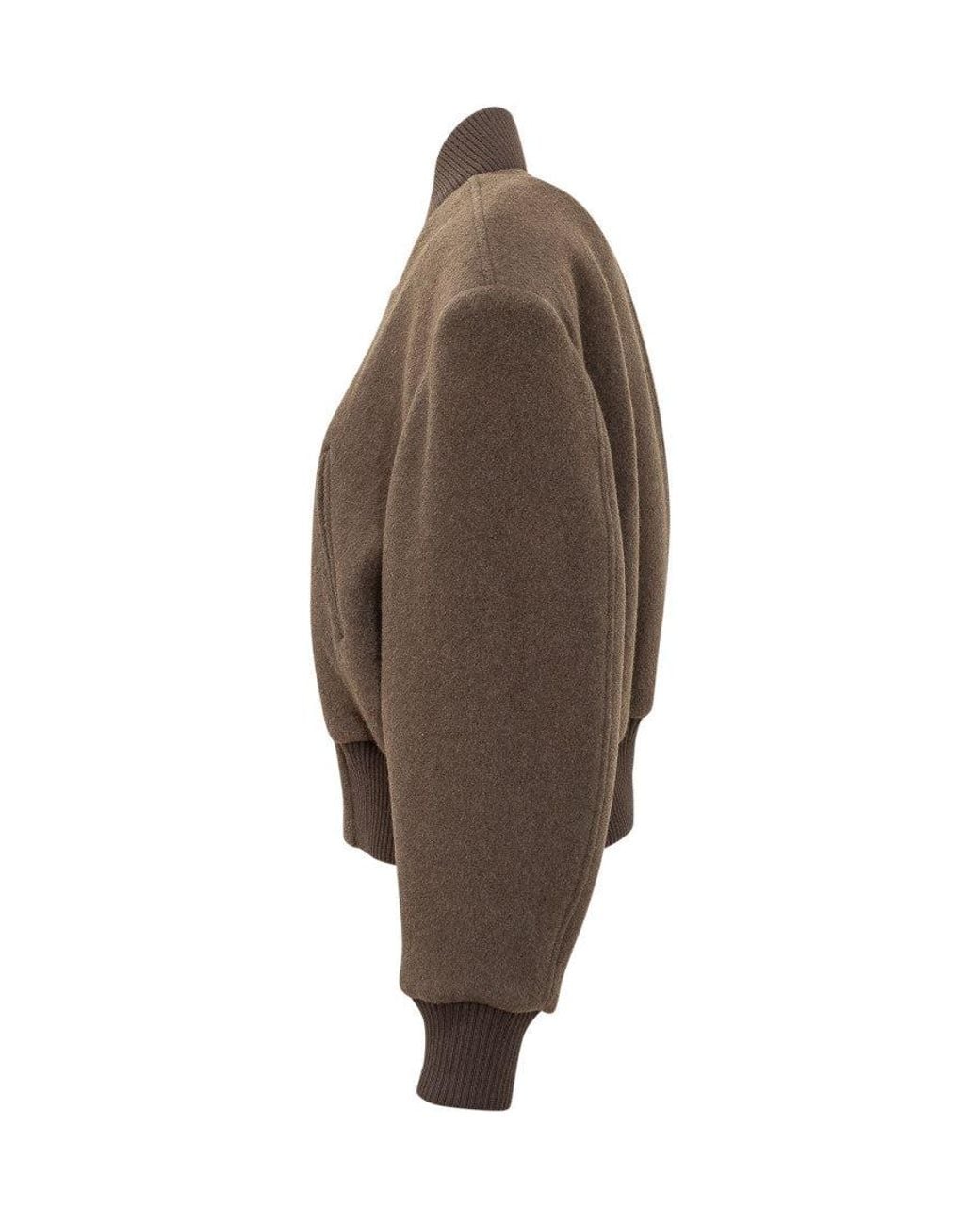 Seafarer Brown Solid Band Collar Jacket