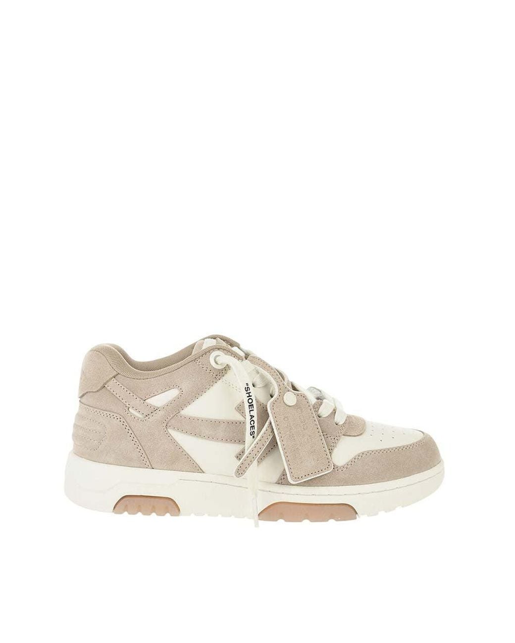 Off-White c/o Virgil Abloh Natural Color Block Sneakers for men