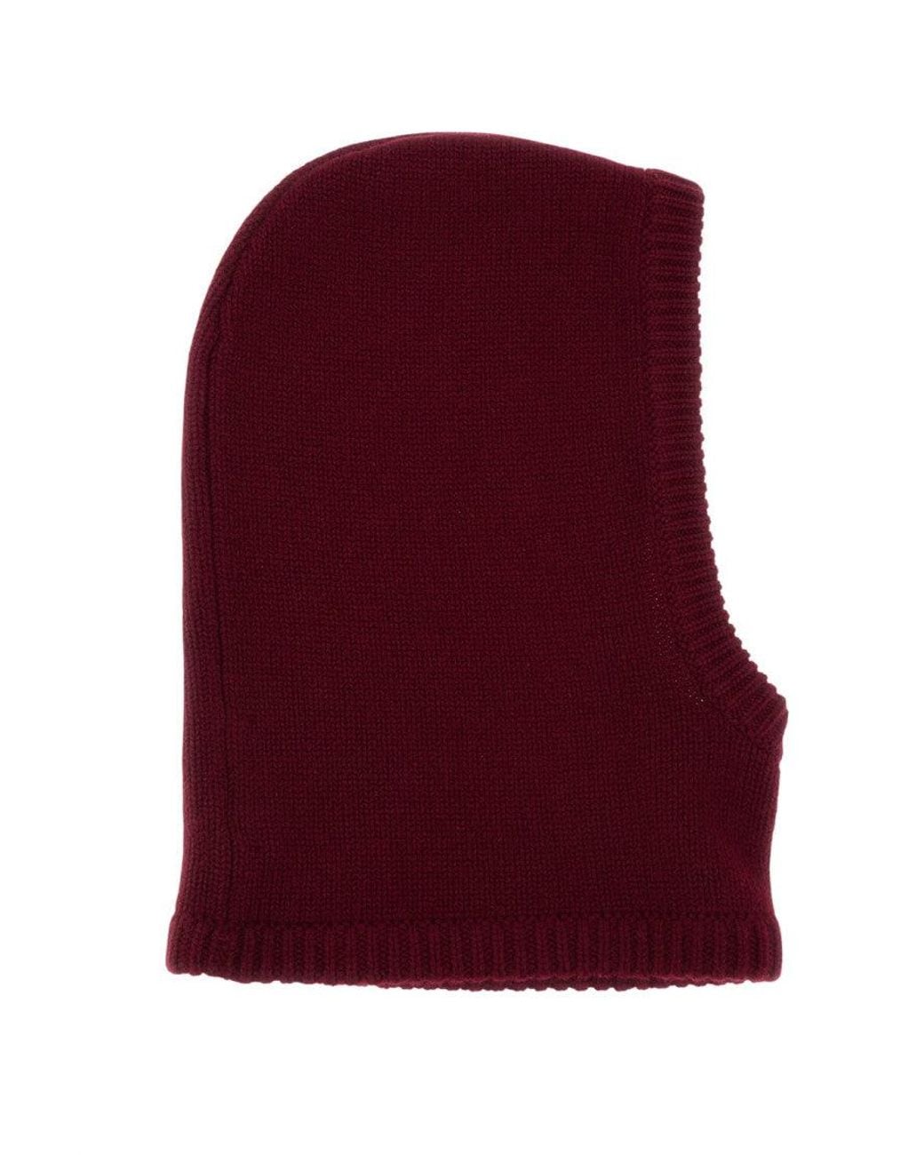 Lisa Yang Red Solid Winter Cap