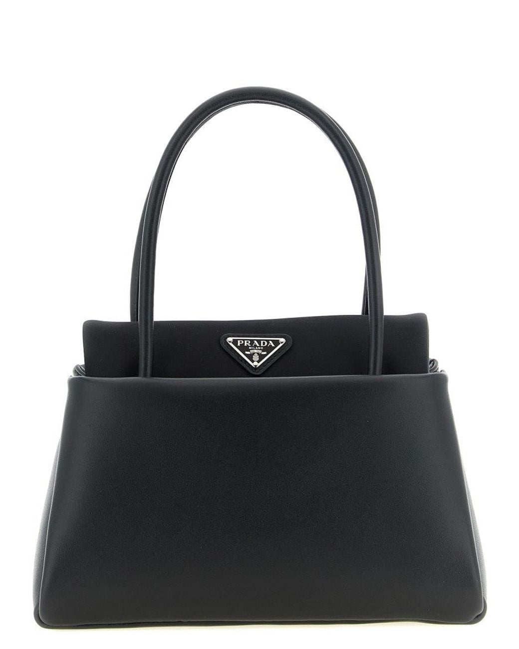 Prada Black Passage Medium Satchel