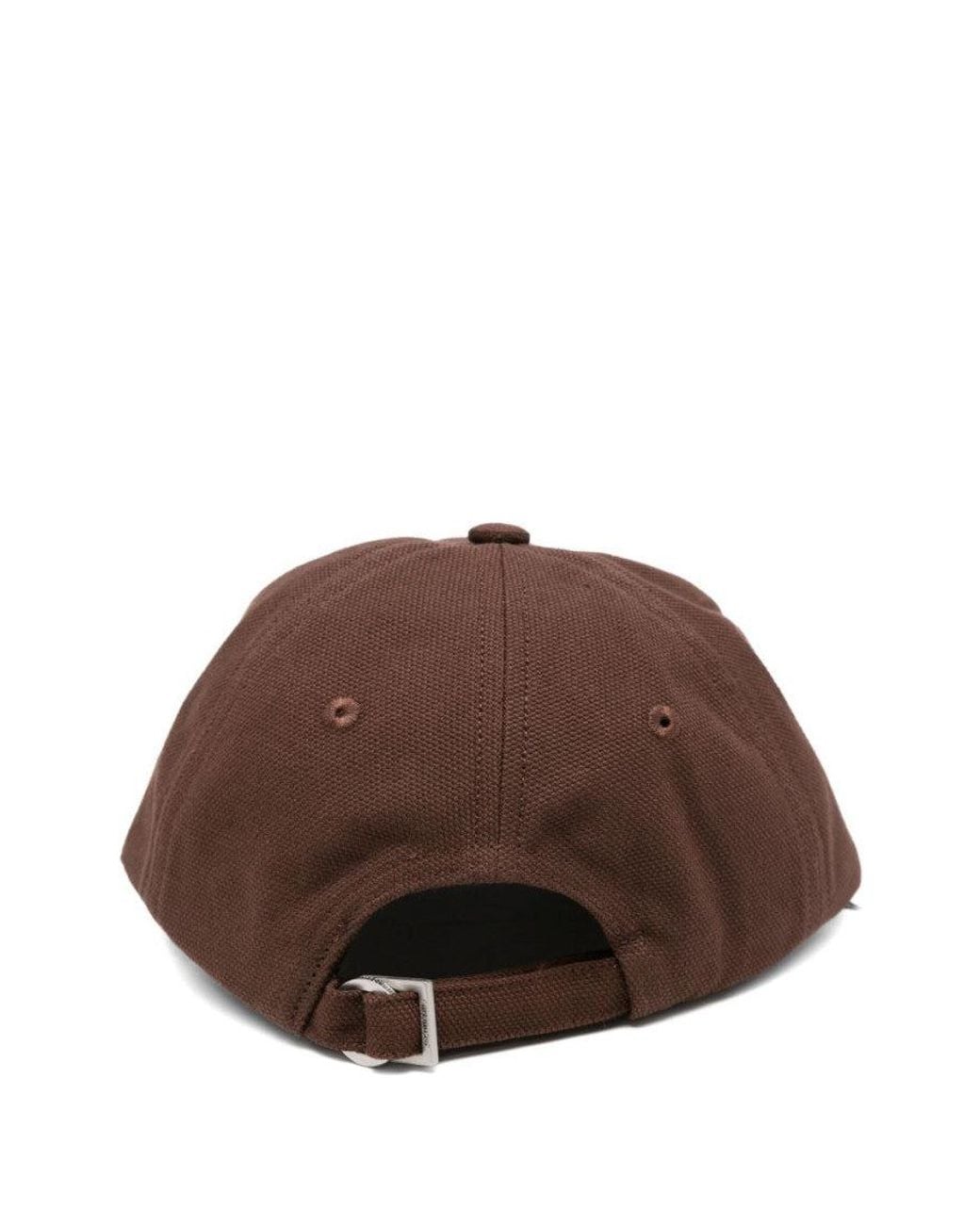 Jacquemus Brown Logo Baseball Cap