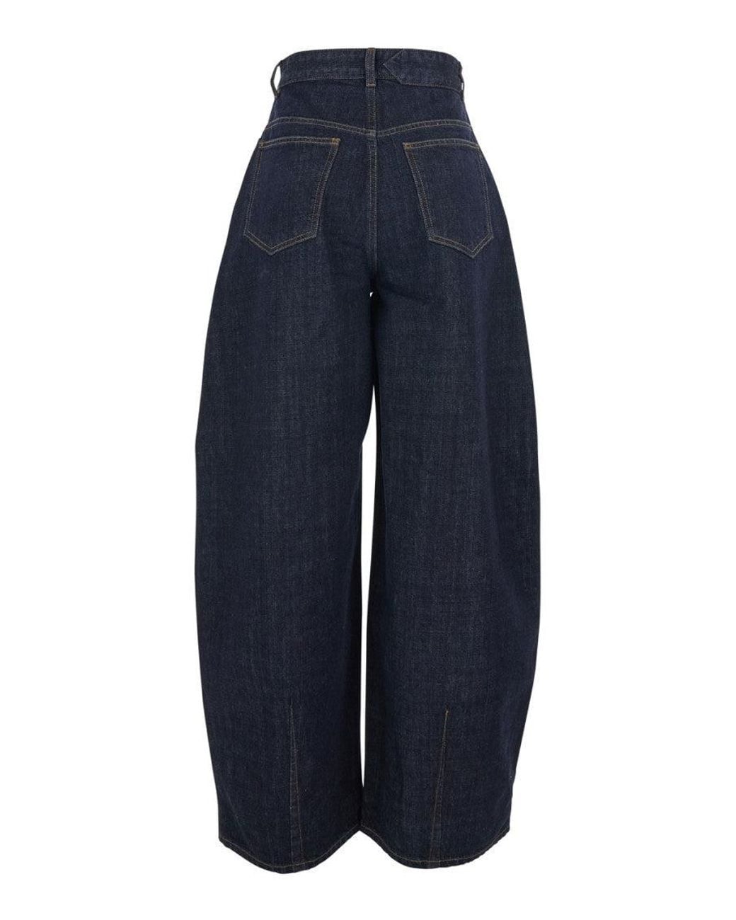 Jacquemus Blue Lose Fit Jeans