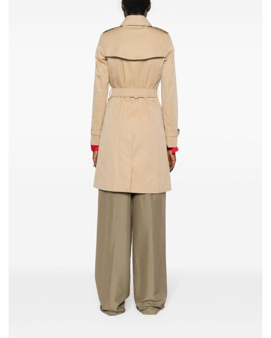 Burberry Natural Chelsea Cotton Trench Coat