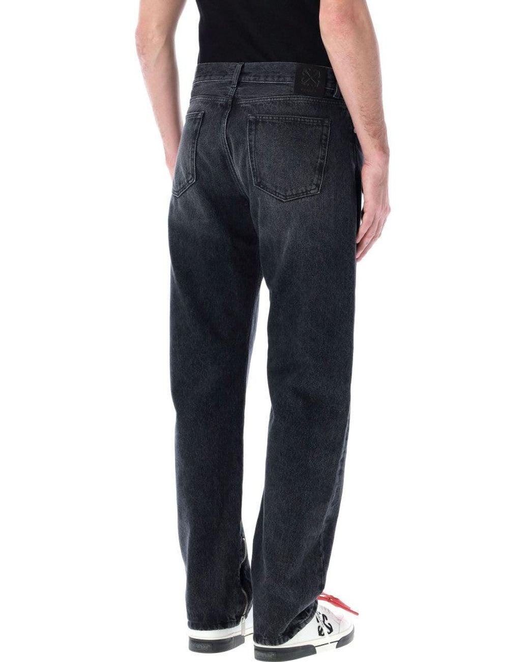 Off-White c/o Virgil Abloh Black Skate Jeans for men