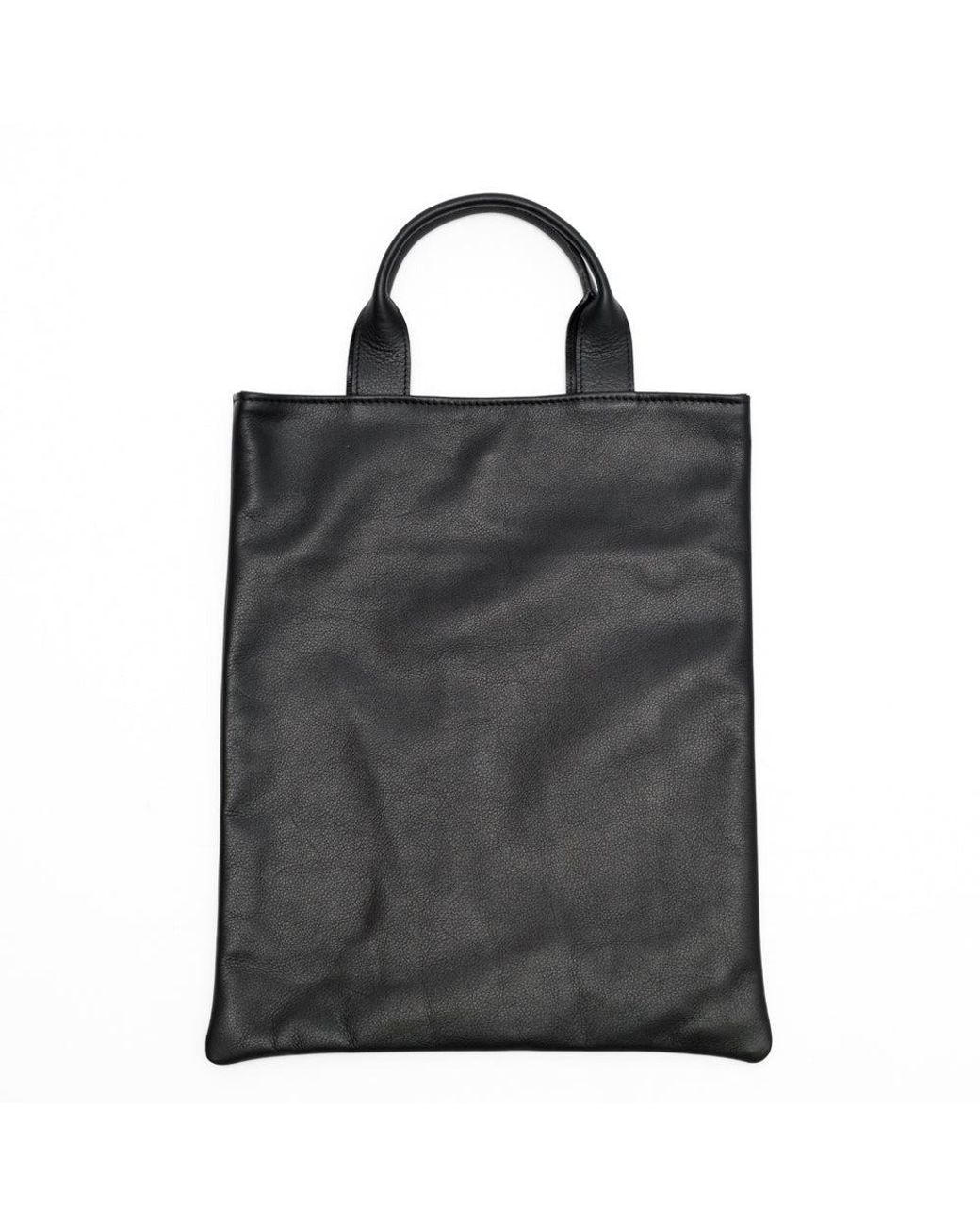 LA ROSE Black Logo Tote
