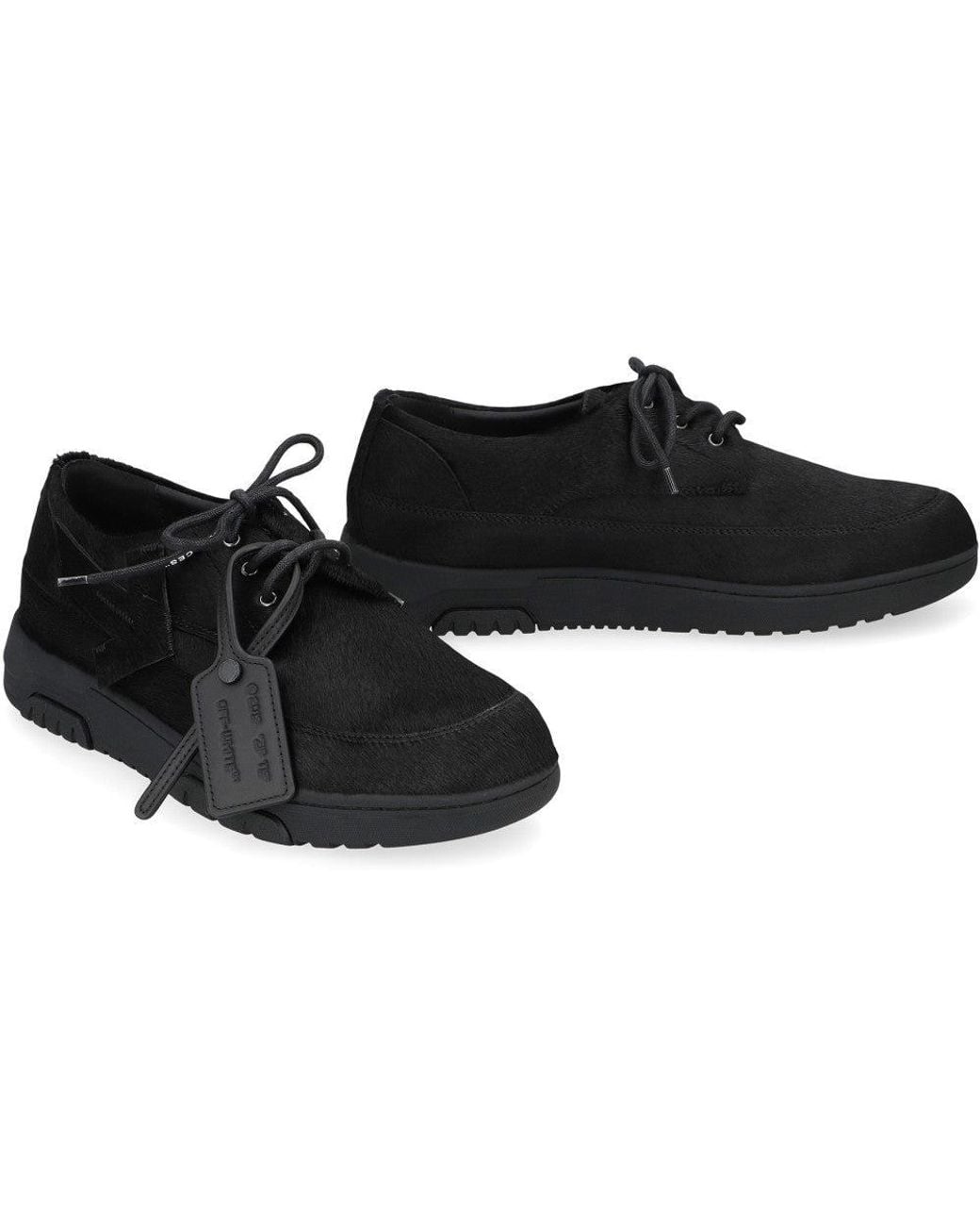 Off-White c/o Virgil Abloh Black Low-Top Sneakers for men