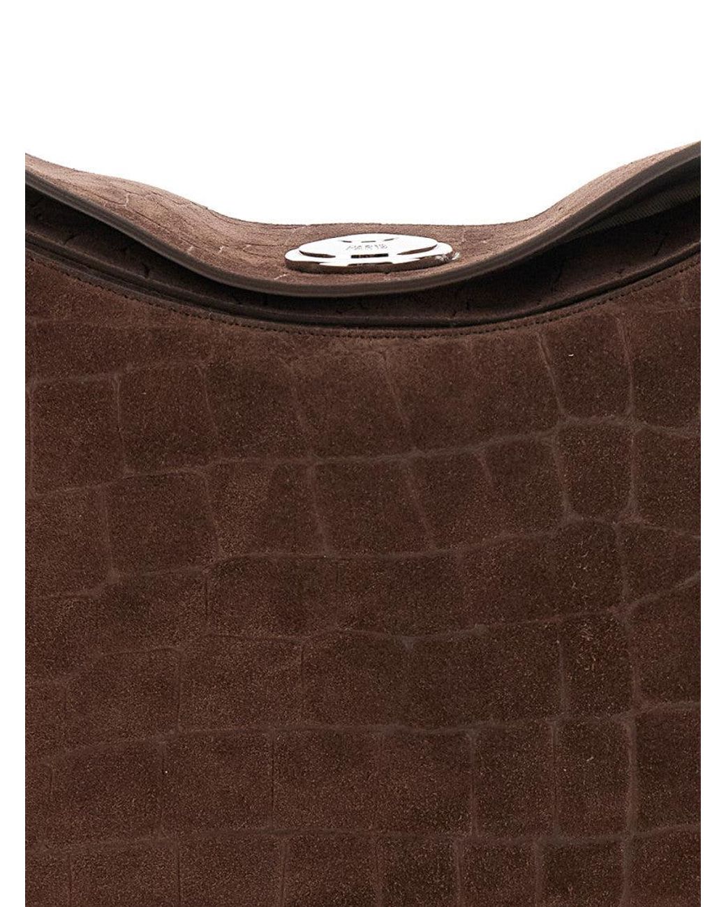 Jacquemus Brown Ovalo Hobo