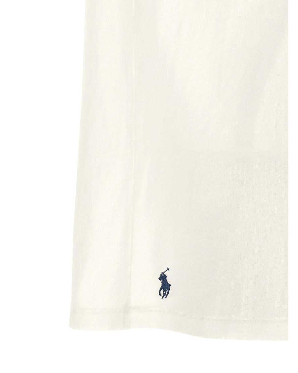 Polo Ralph Lauren White Cotton T-Shirt for men