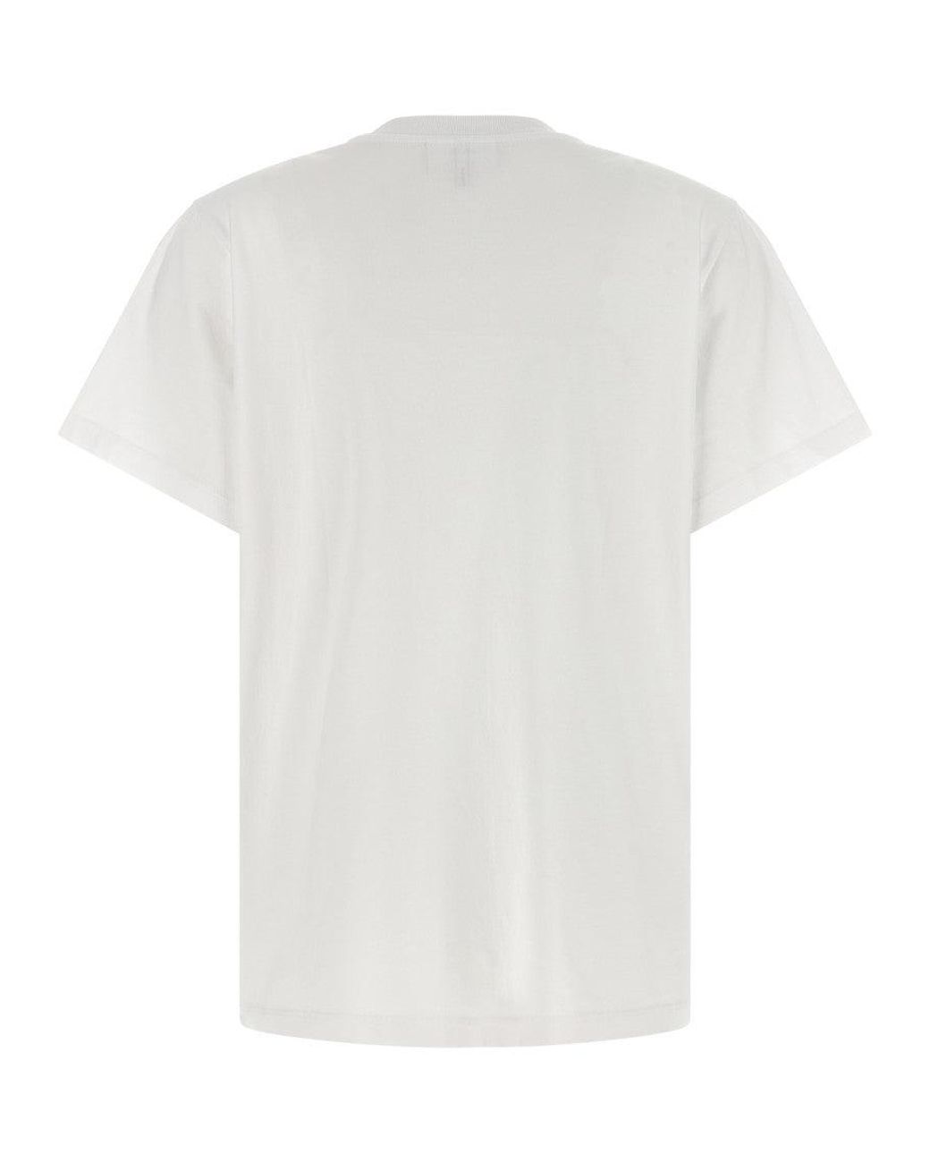 Ganni White 'Strawberry' T-Shirt