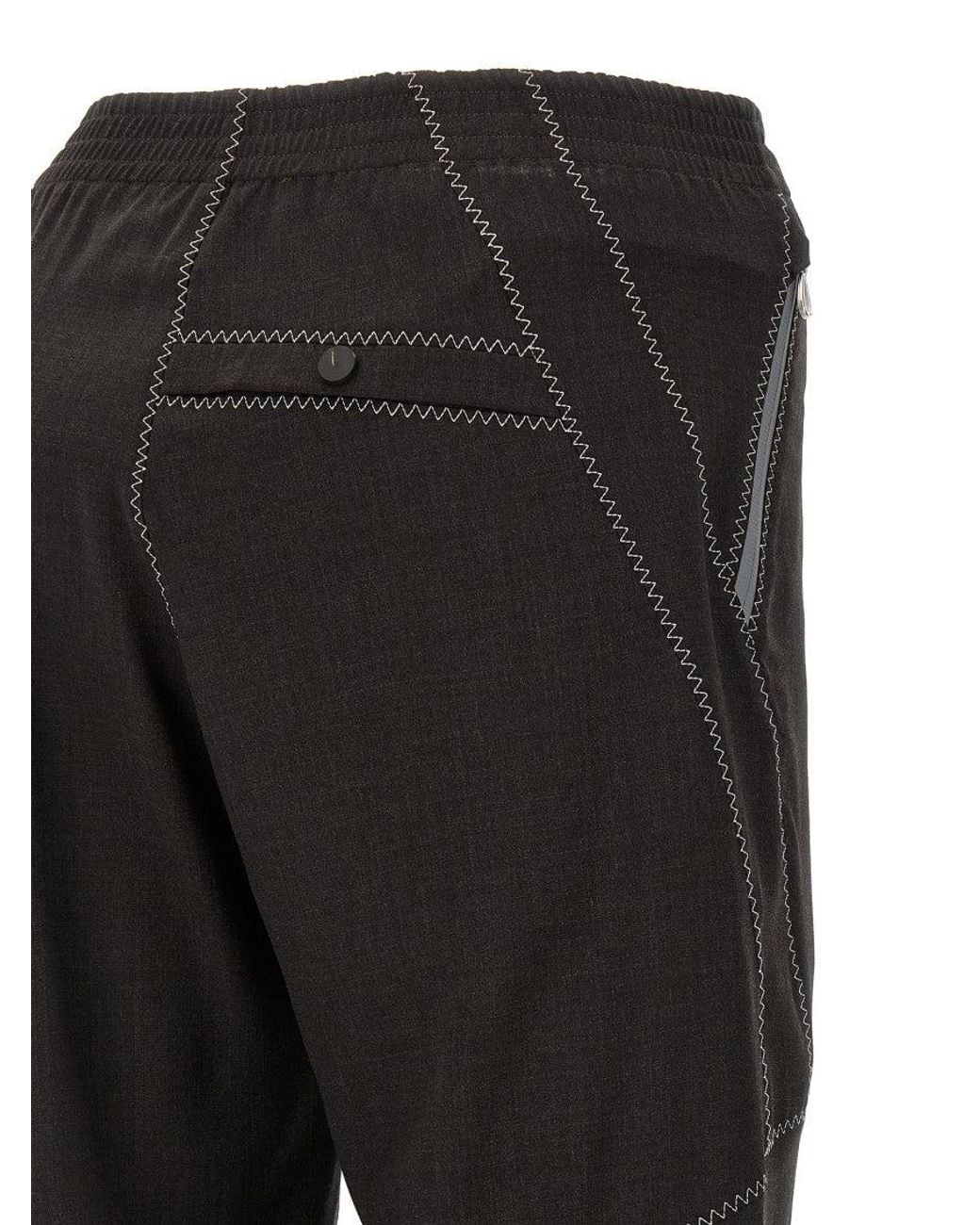 Kiko Kostadinov Black Trousers for men