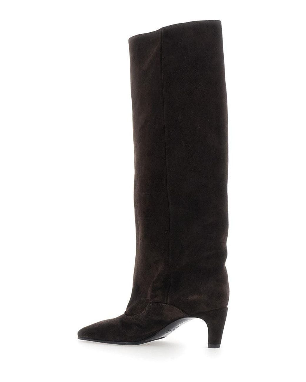 Strategia Black Knee-High Boots