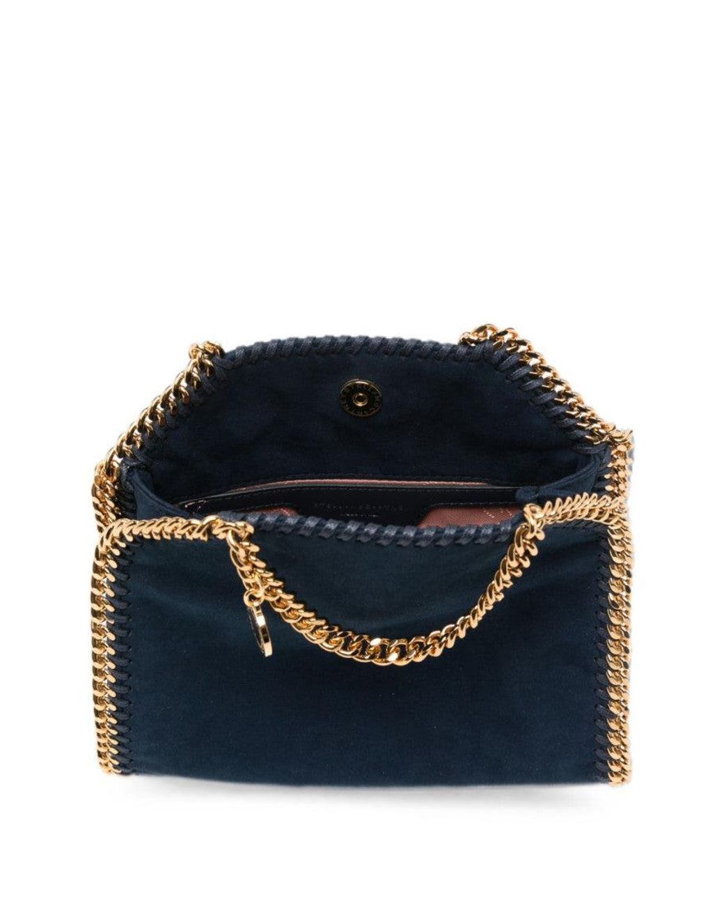 Stella McCartney Blue Falabella Tiny Crossbody Bag