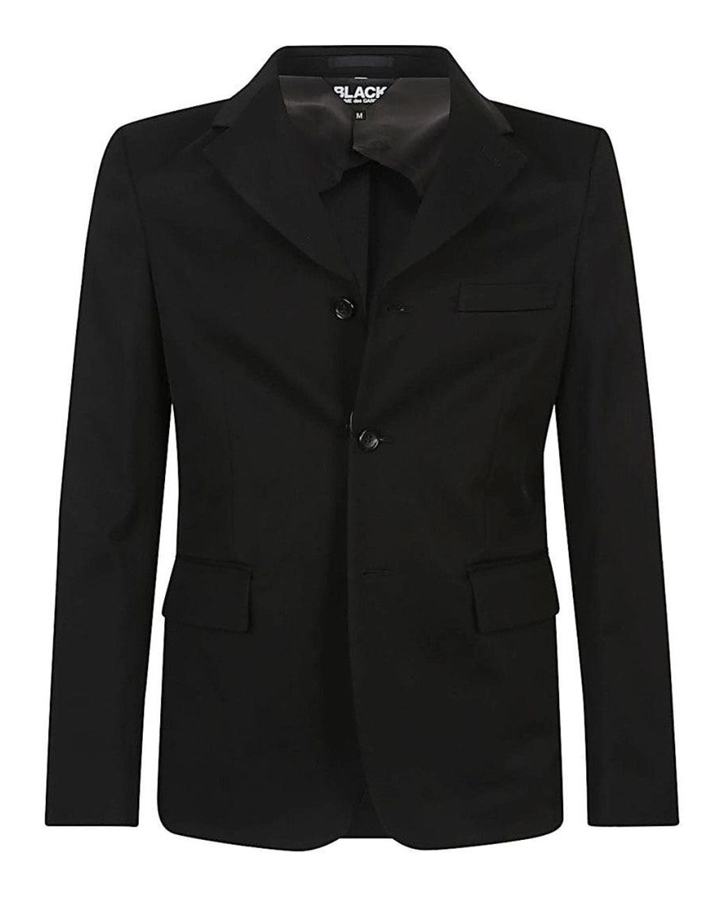 Comme des Garçons Black Single Breasted Blazer for men