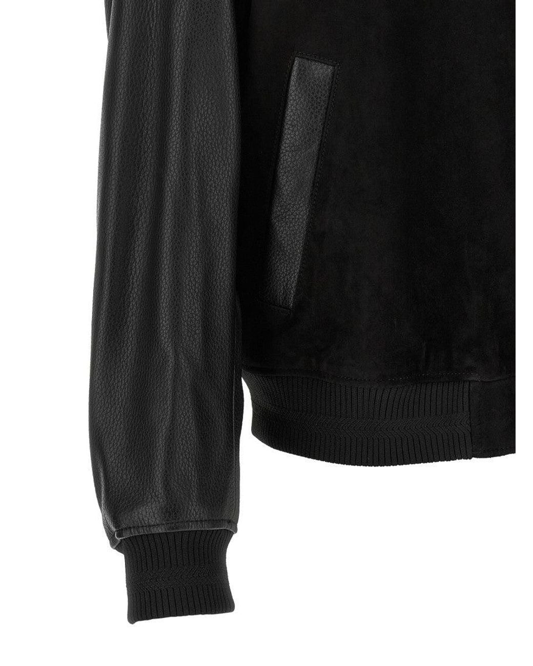 Boss Black Logo Bomber Jacket for men