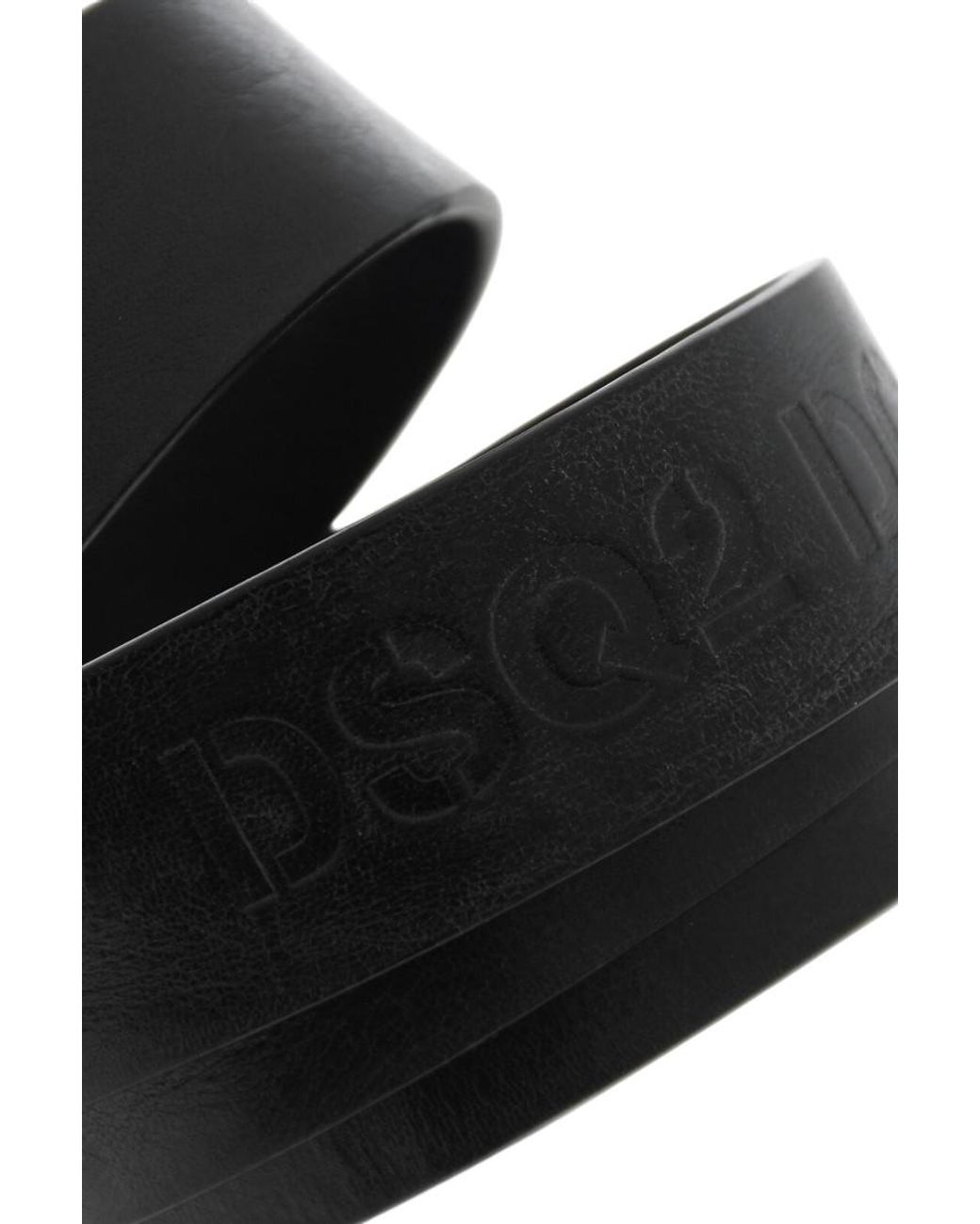 DSquared² Black Solid Belt