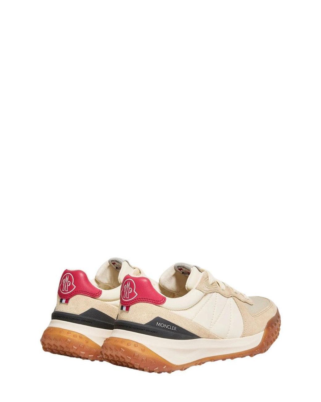 Moncler White City-Trek Sneakers