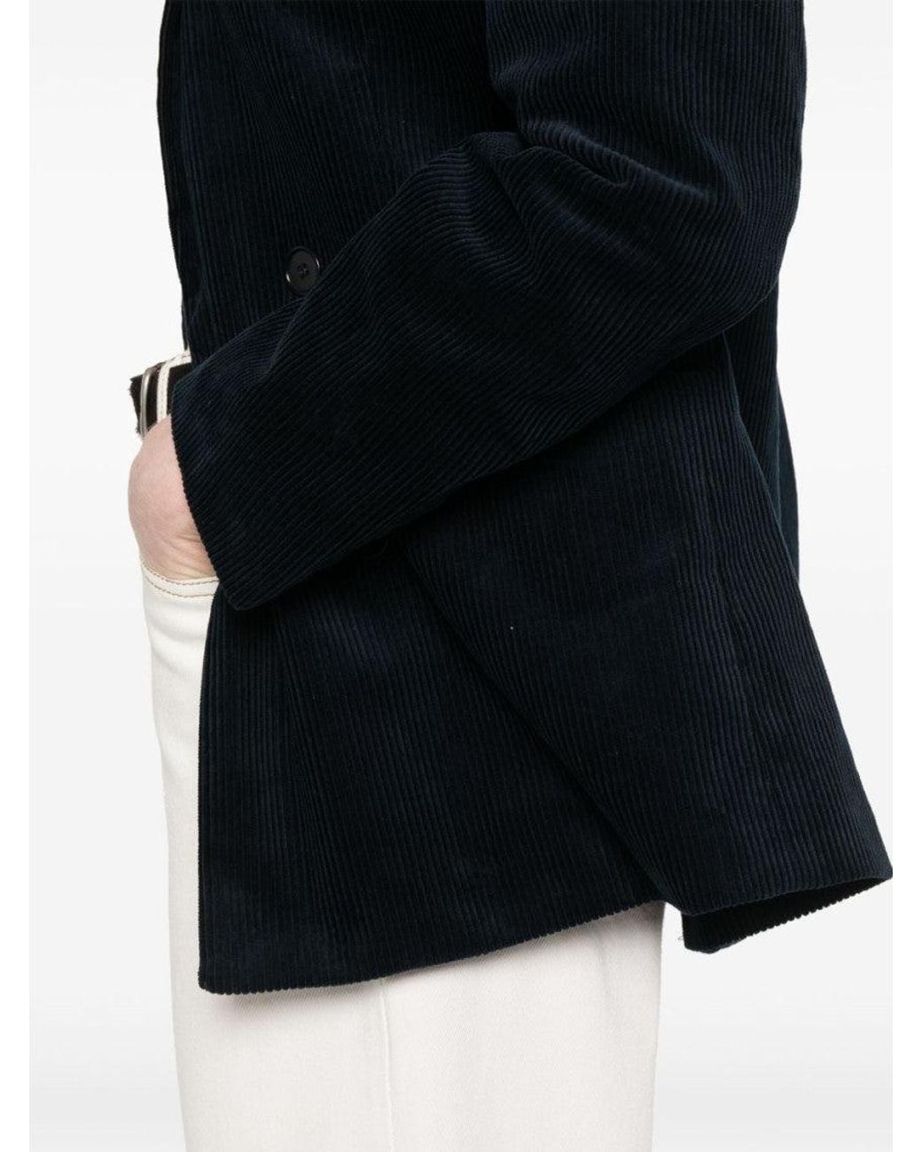 A.P.C. Black Cotton Blazer