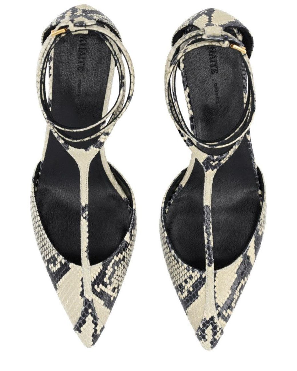 Khaite Multicolor Multi Color Ankle-Strap Pumps