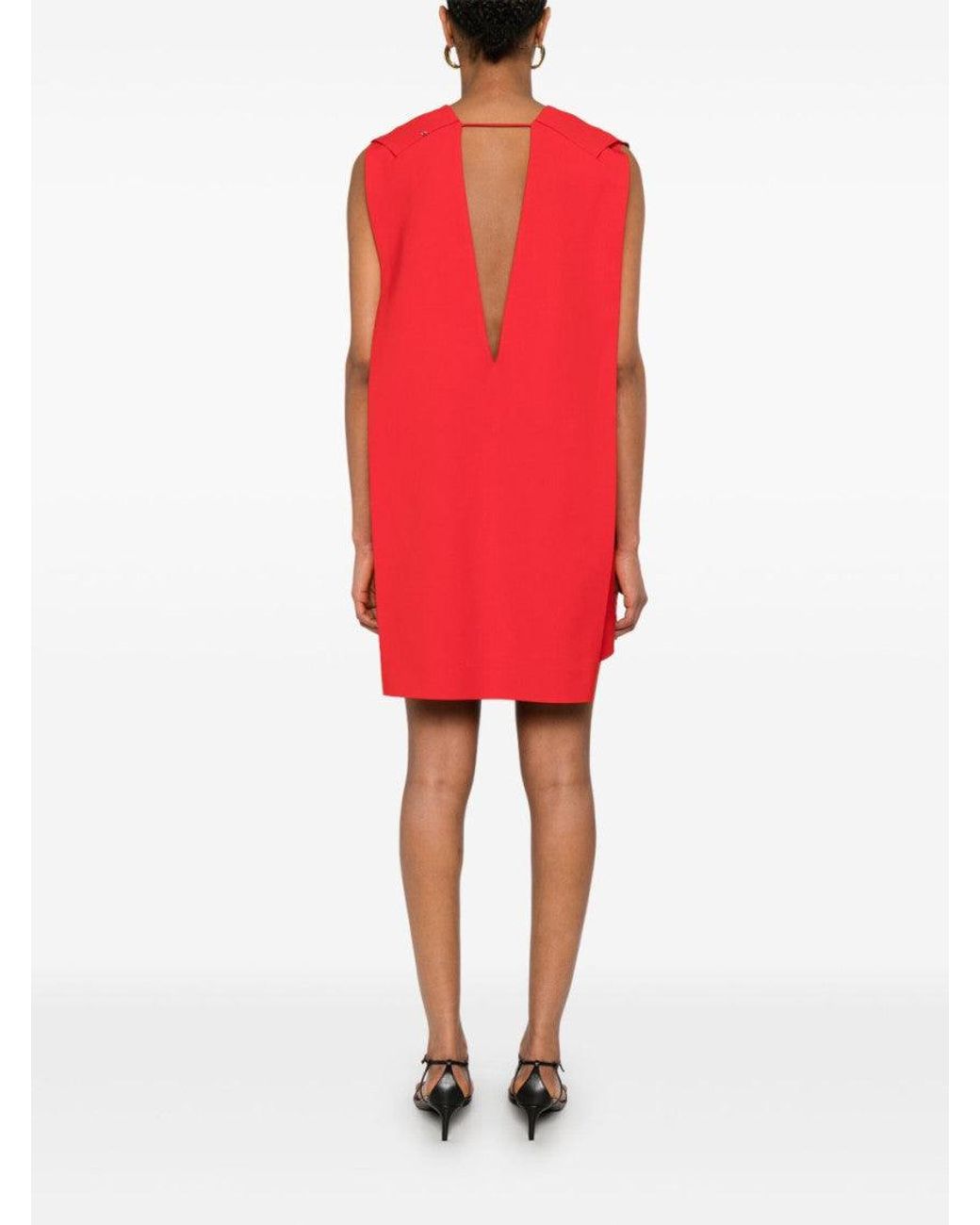Sportmax Red Agrume Dress
