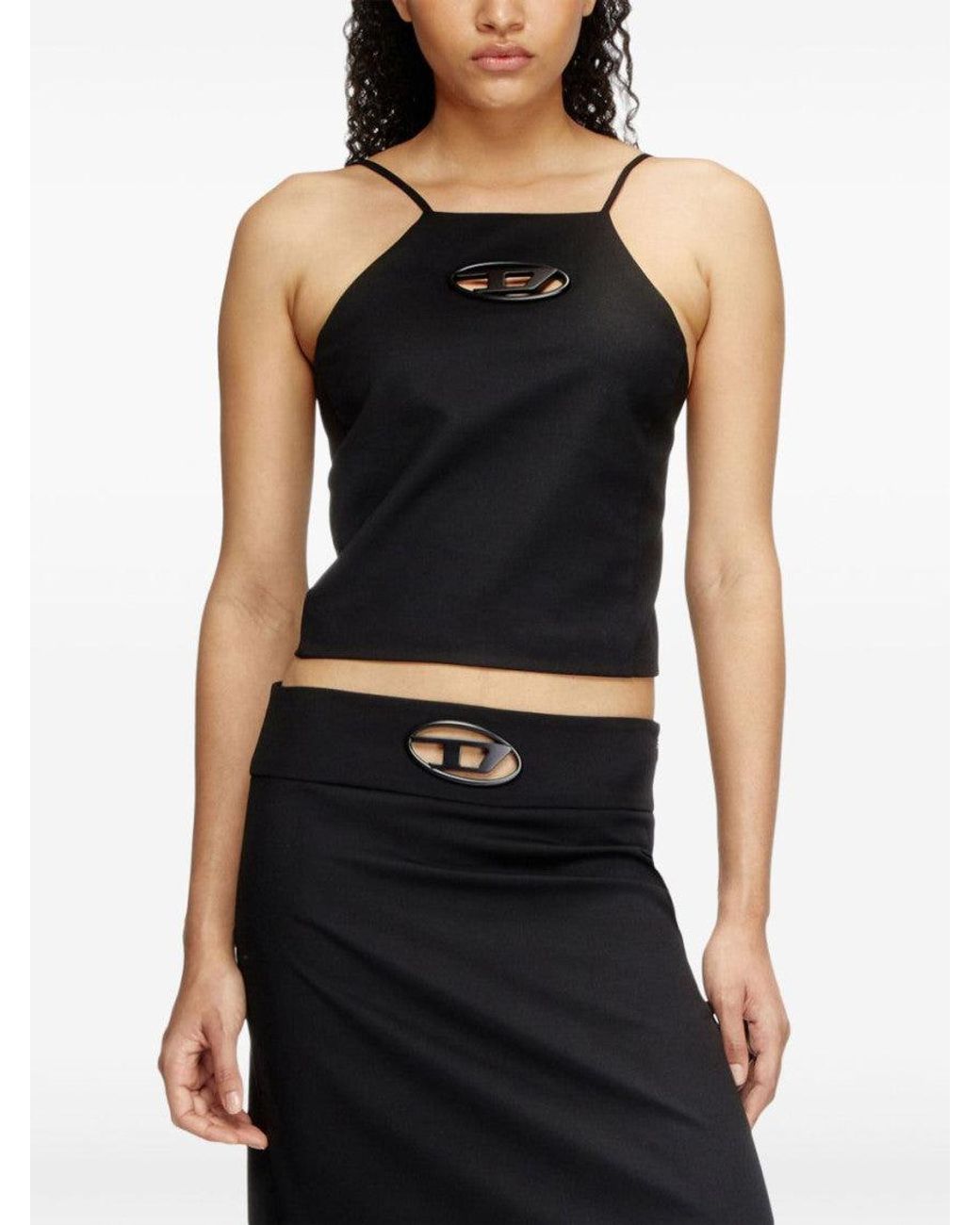 DIESEL Black T-Wilit Top