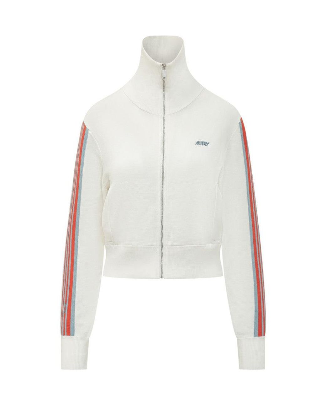 Autry White Classic Logo Jacket