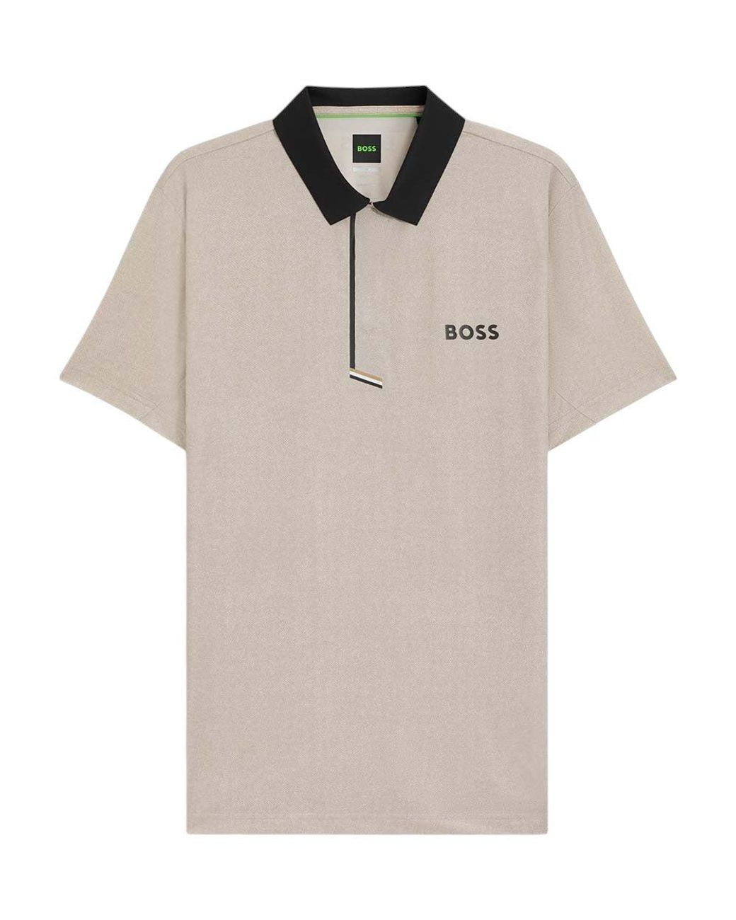 Boss Natural Light Shirt Collar Polo for men
