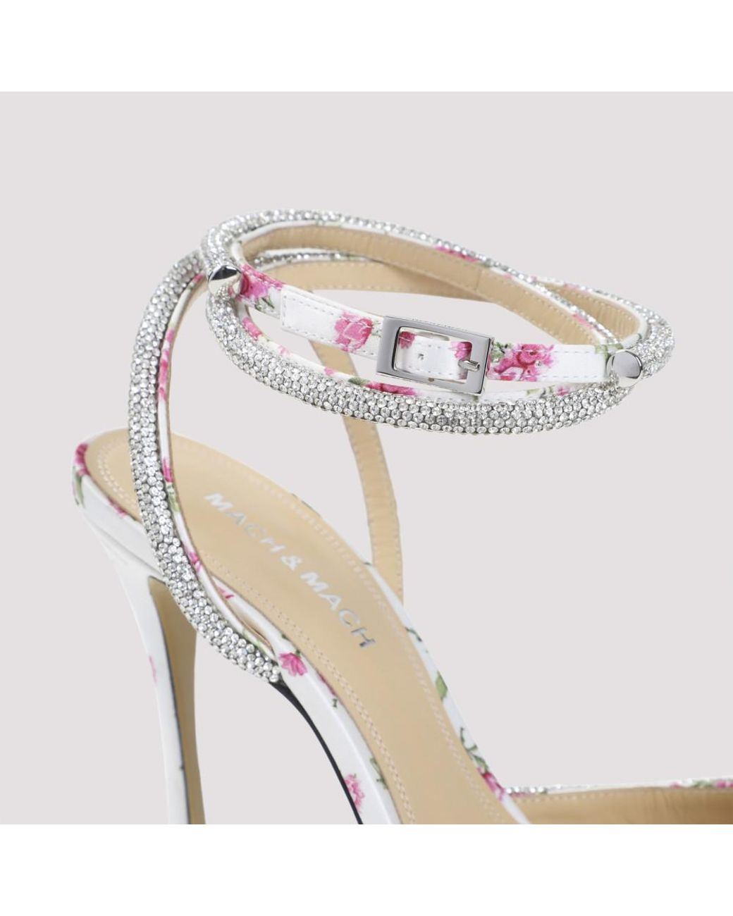 Mach & Mach White Sandals