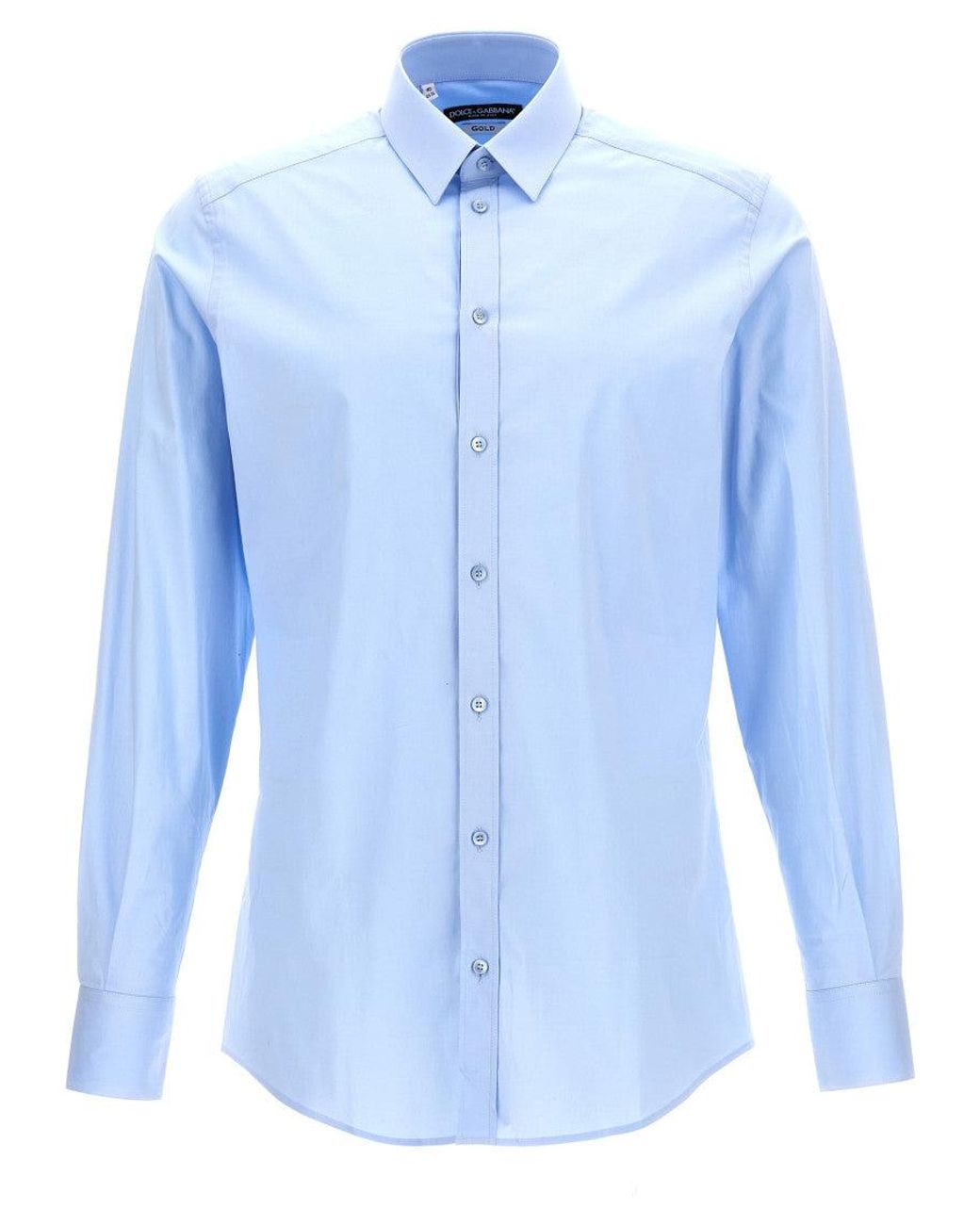 Dolce & Gabbana Blue Shirts for men