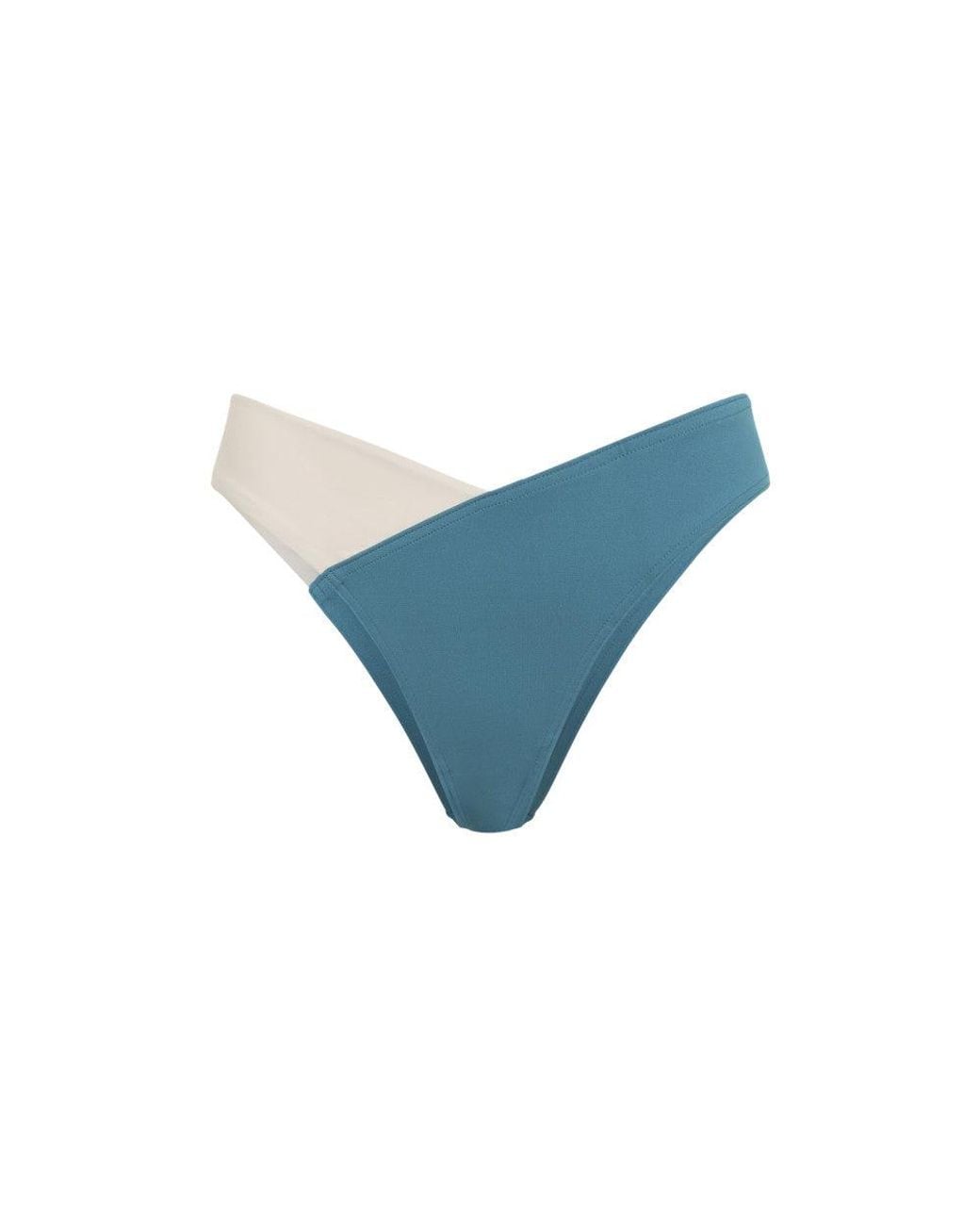 Eres Blue Color-Block Bikini Briefs