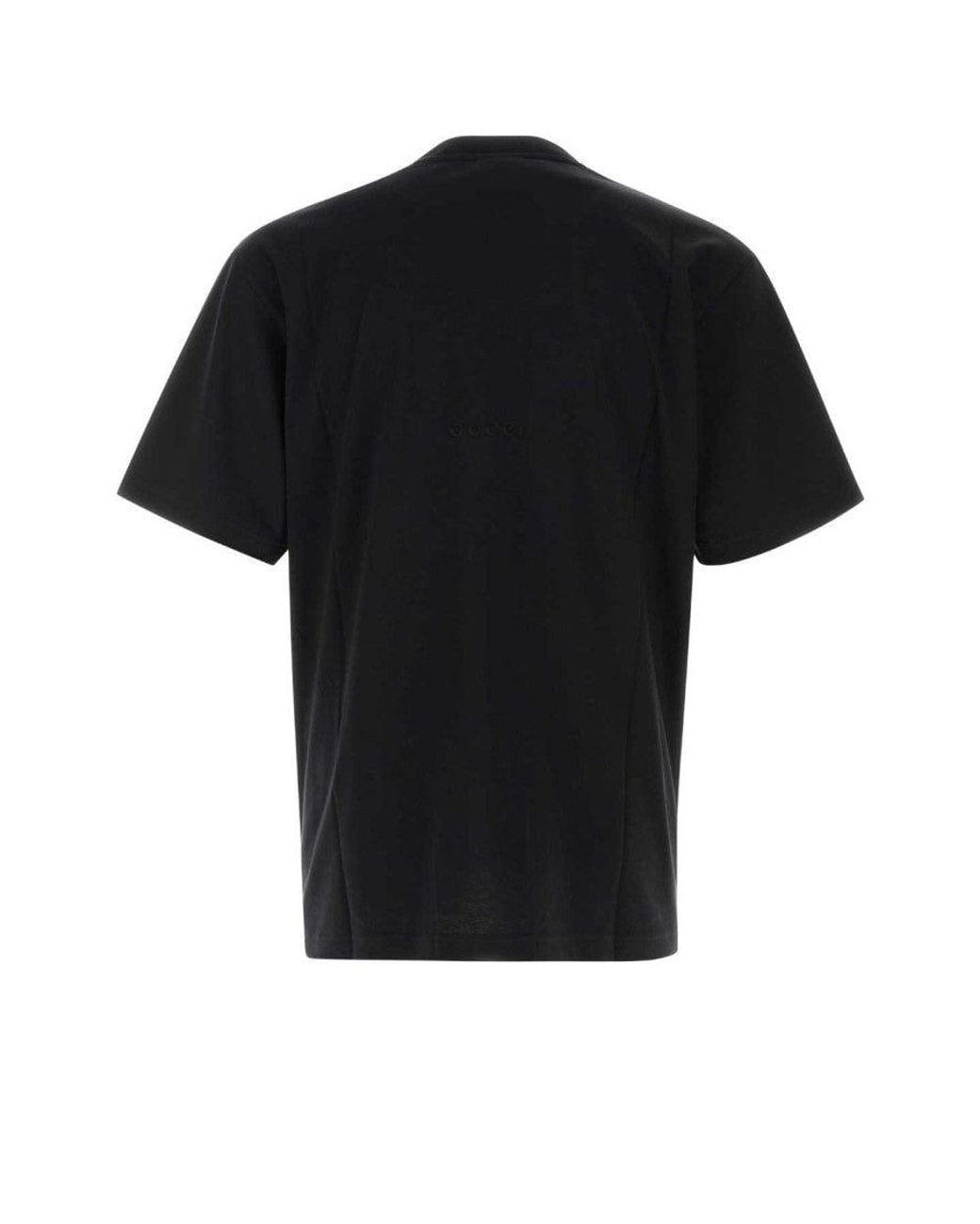Gucci Black Crew Neck T-Shirts for men