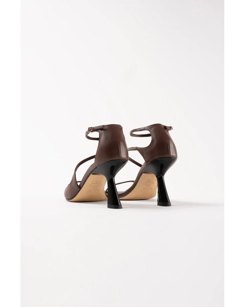 Souliers Martinez Pink Leather Heels