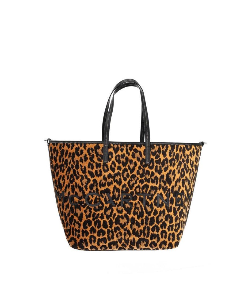 Stella McCartney Brown Logo Tote
